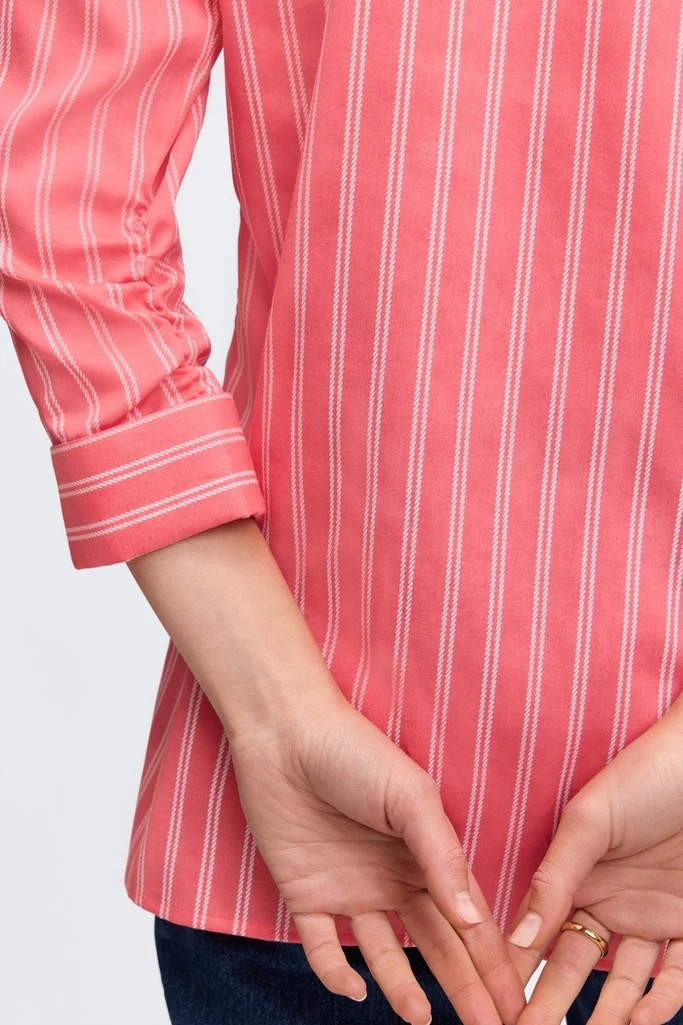 Evelyn Rope Stripe 3/4 Sleeve Shirt - Image 7