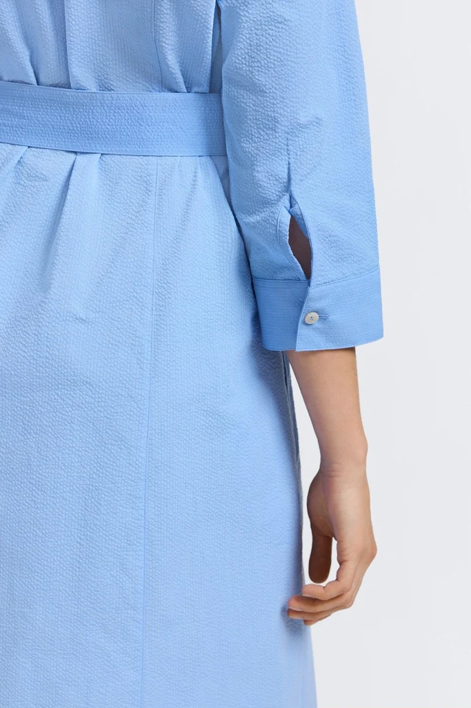 Fiona Seersucker 3/4 Sleeve Dress - Image 11