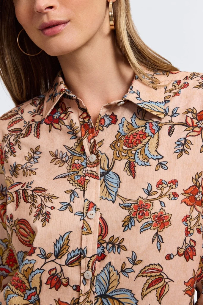 Hampton Corduroy Long Sleeve Shirt - Image 4