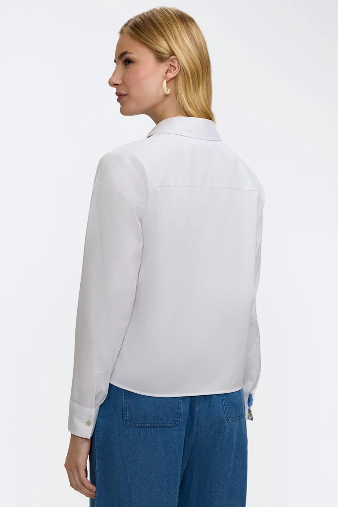 Jodie Ditsy Floral Long Sleeve Shirt - Image 4