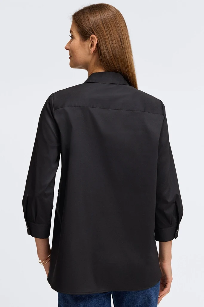 Juliet No Iron Stretch 3/4 Sleeve Shirt - Image 10