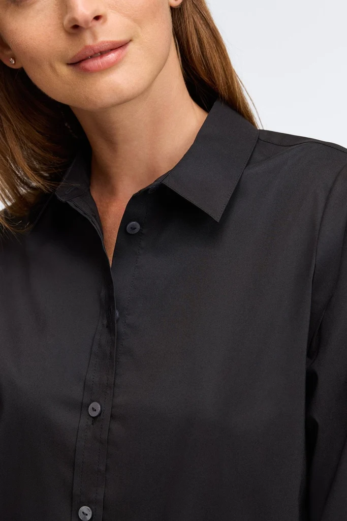 Juliet No Iron Stretch 3/4 Sleeve Shirt - Image 11