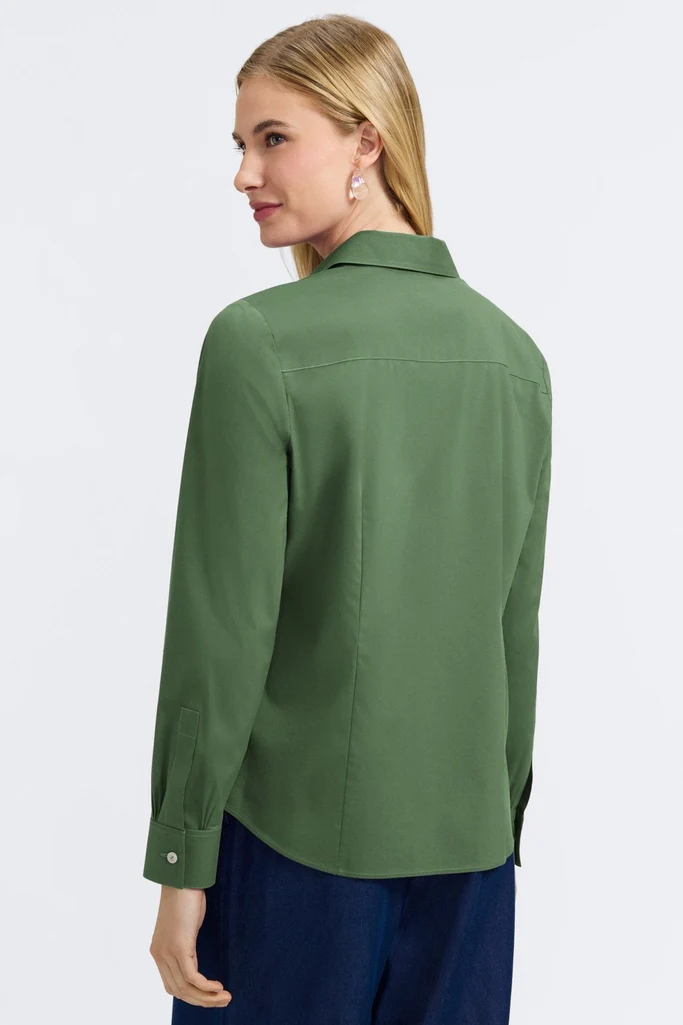 June No Iron Stretch Long Sleeve Shirt - Image 17