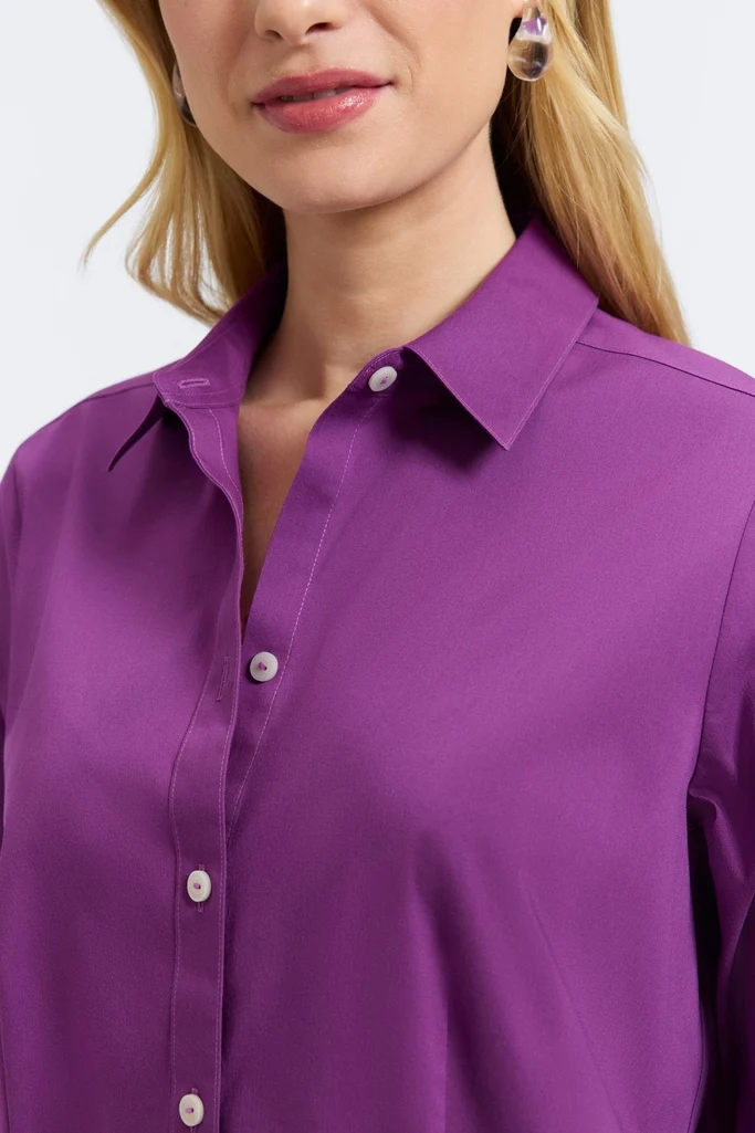 June No Iron Stretch Long Sleeve Shirt - Image 7