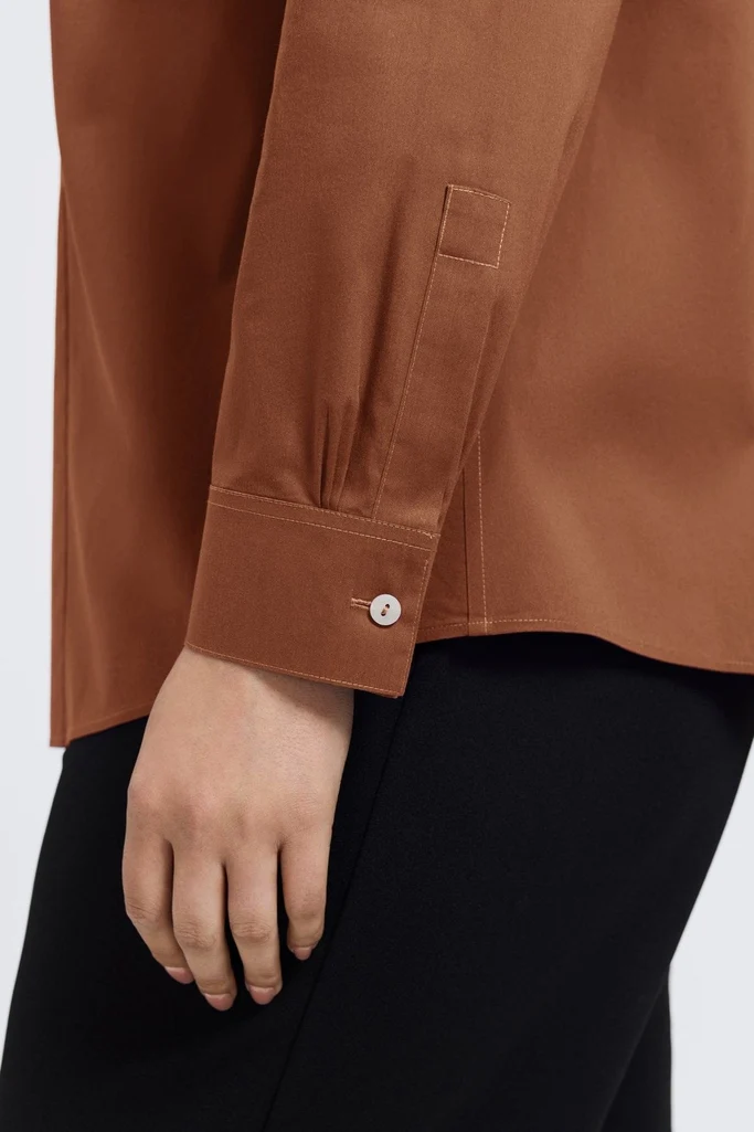 June Plus No Iron Stretch Long Sleeve Shirt - Image 17
