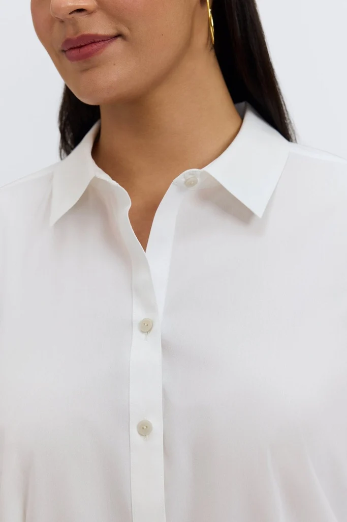 June Plus No Iron Stretch Long Sleeve Shirt - Image 28