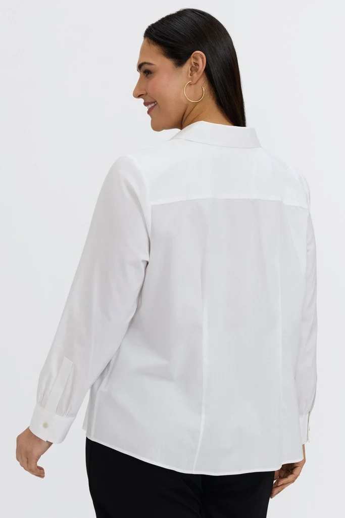 June Plus No Iron Stretch Long Sleeve Shirt - Image 30