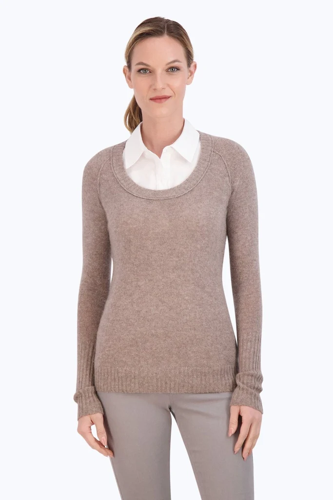 Ricki Knit-Woven Sleeveless Layering Tank - Image 6
