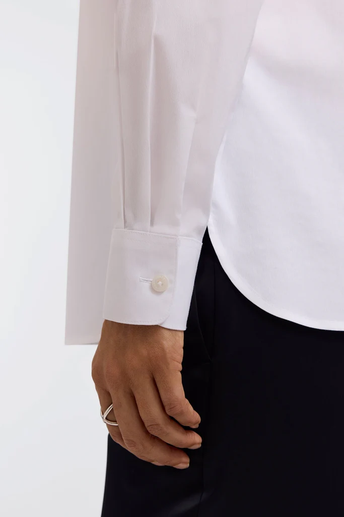 Kylie No Iron Stretch Long Sleeve Shirt - Image 3