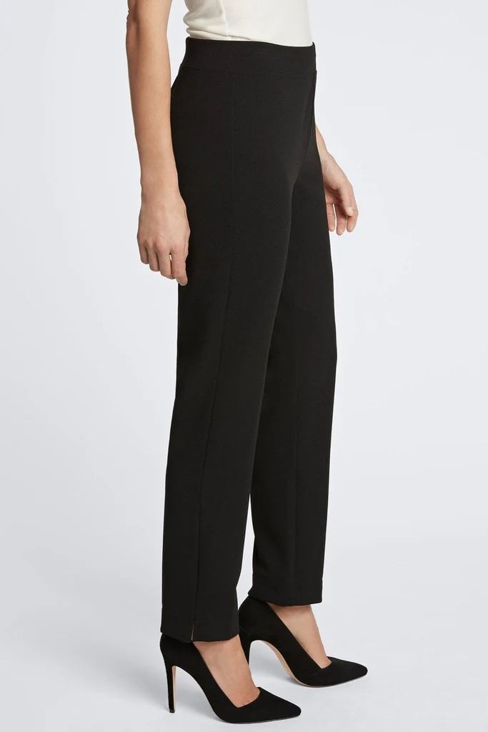 Louisa Knit Crepe Ankle Pants - Image 3
