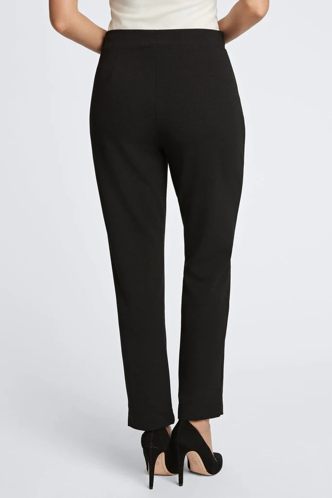 Louisa Knit Crepe Ankle Pants - Image 4
