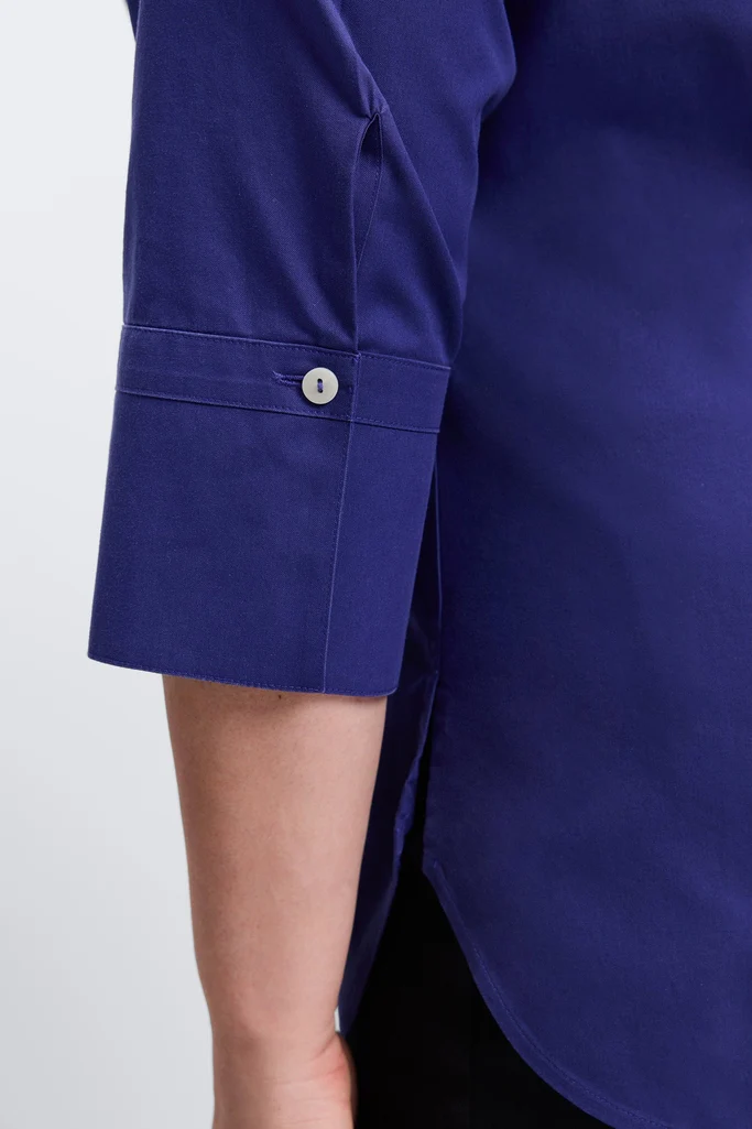Madison Plus No Iron Pinpoint 3/4 Sleeve Tunic - Image 28