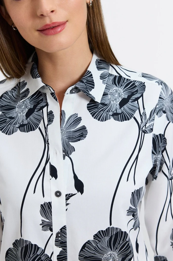 Margie Poppy 3/4 Sleeve Shirt - Image 6