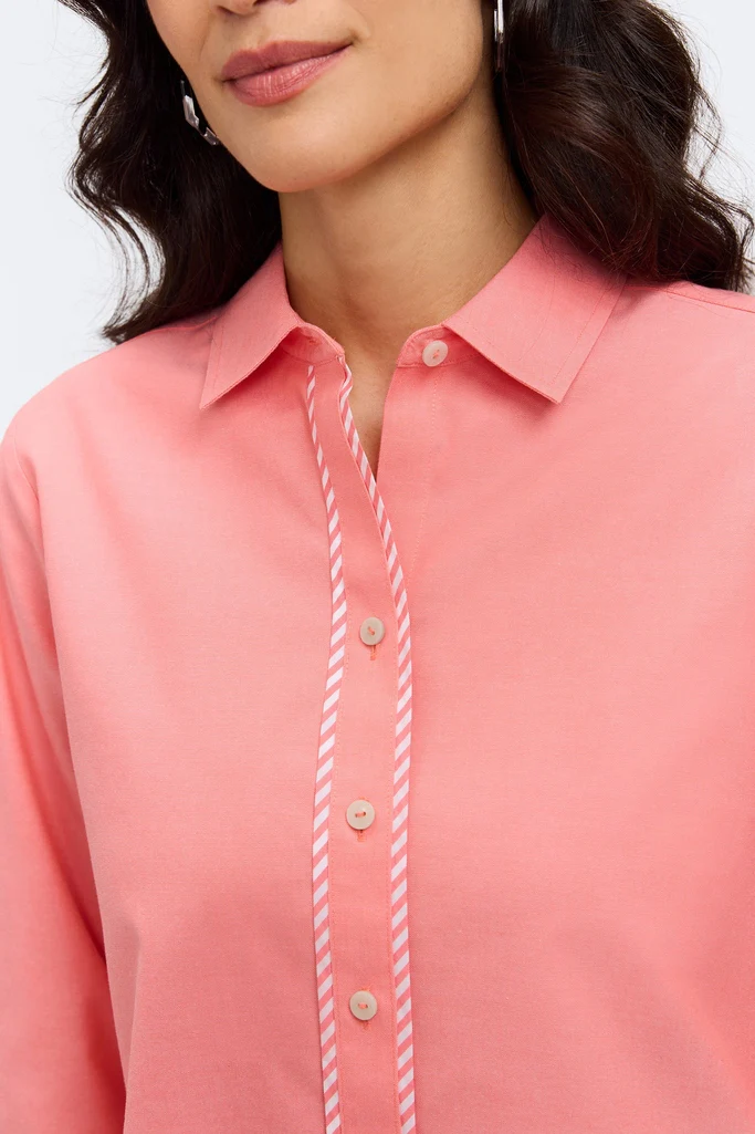 Marni No Iron Pinpoint 3/4 Sleeve Shirt - Image 12