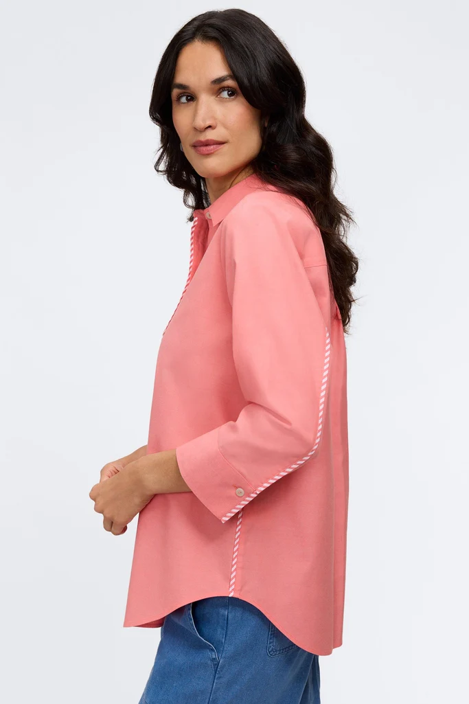 Marni No Iron Pinpoint 3/4 Sleeve Shirt - Image 13