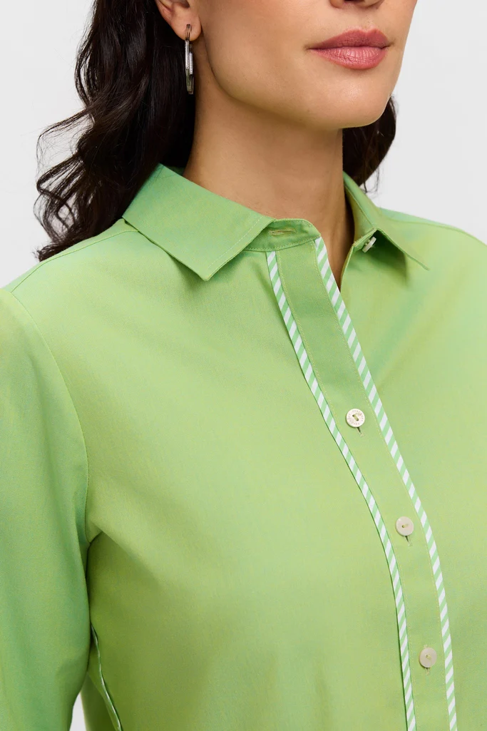 Marni No Iron Pinpoint 3/4 Sleeve Shirt - Image 17