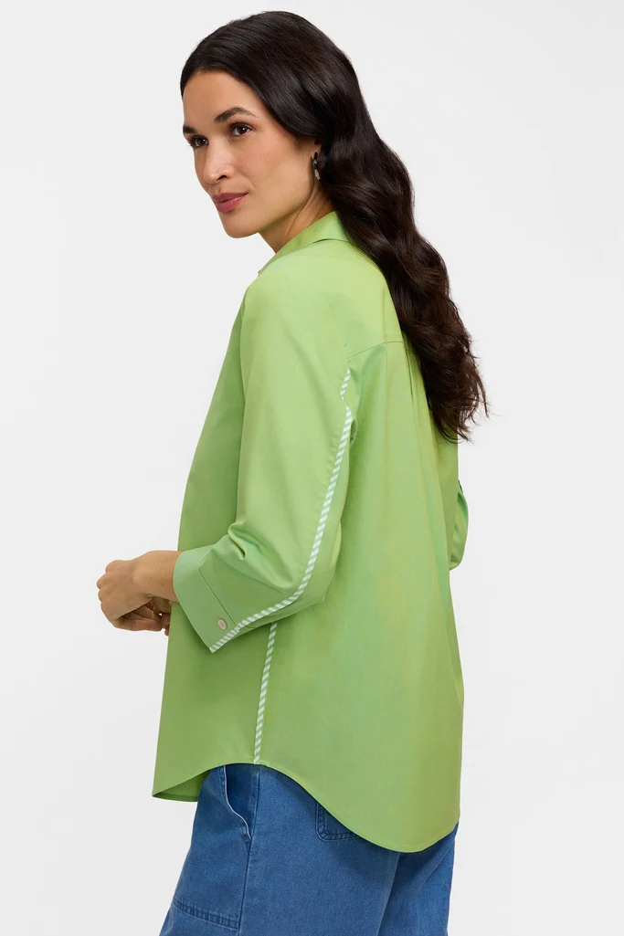 Marni No Iron Pinpoint 3/4 Sleeve Shirt - Image 18