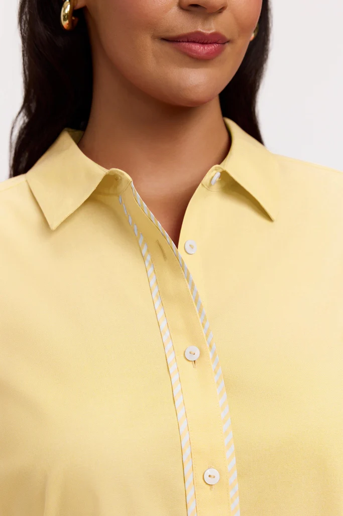 Marni Plus No Iron Pinpoint 3/4 Sleeve Shirt - Image 11