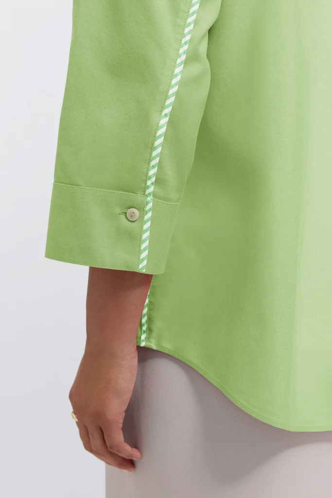 Marni Plus No Iron Pinpoint 3/4 Sleeve Shirt - Image 17