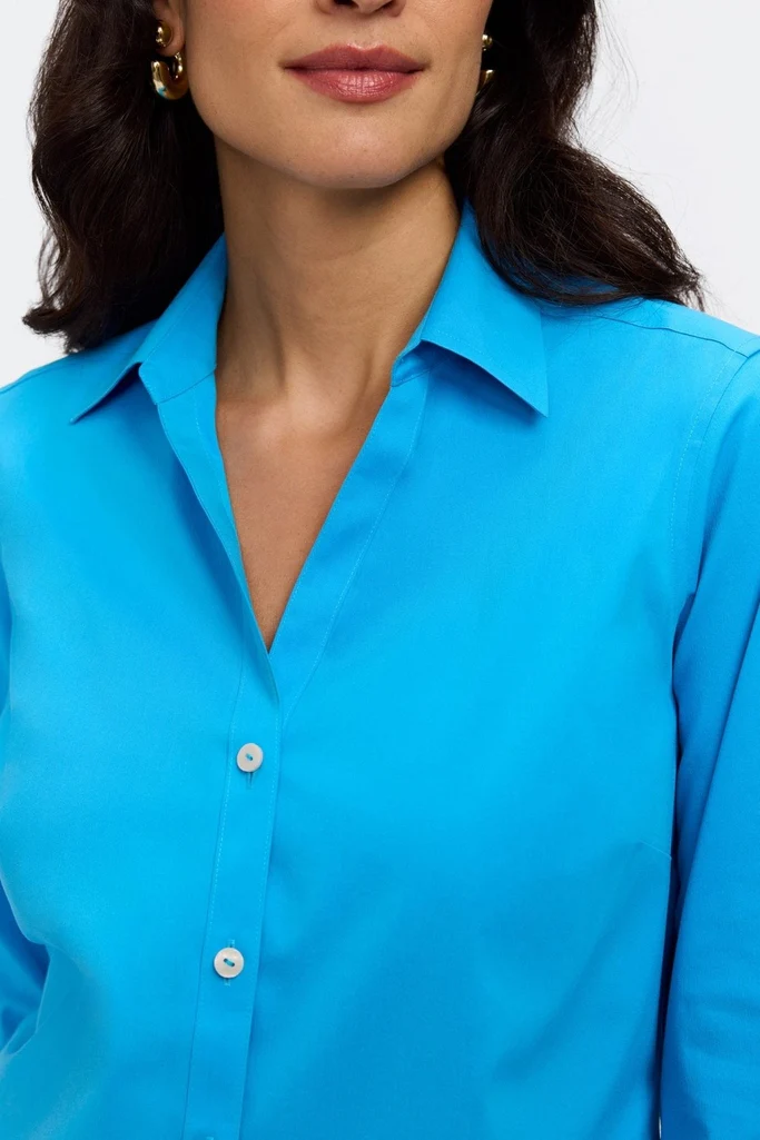 Mary No Iron Stretch 3/4 Sleeve Shirt - Image 14