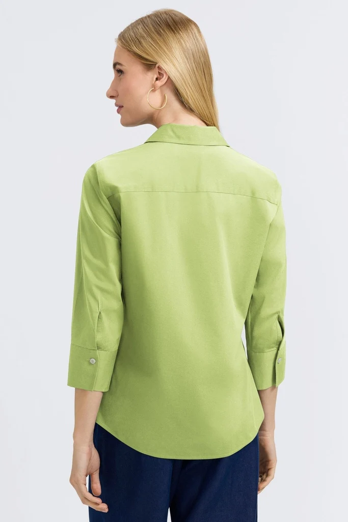 Mary No Iron Stretch 3/4 Sleeve Shirt - Image 26