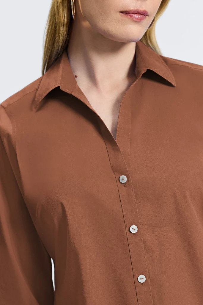Mary No Iron Stretch 3/4 Sleeve Shirt - Image 32