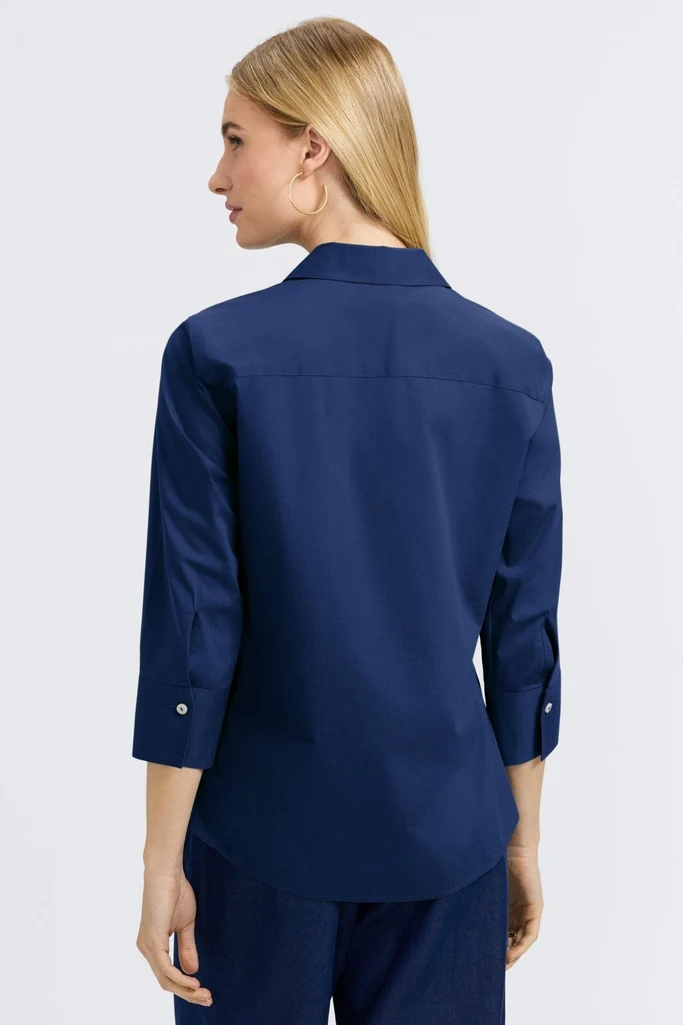 Mary No Iron Stretch 3/4 Sleeve Shirt - Image 4