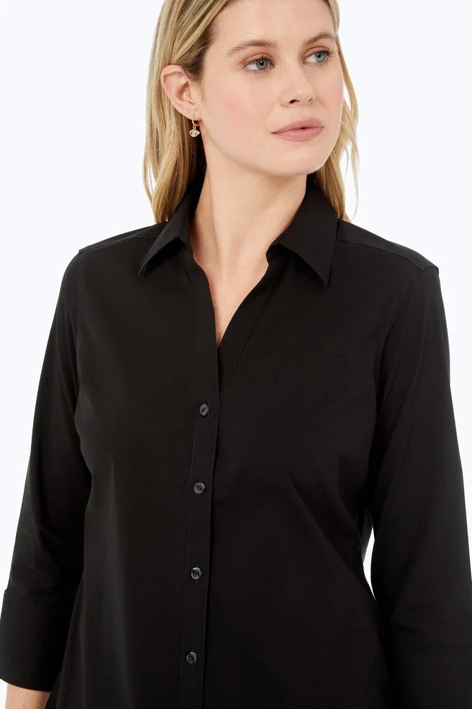 Mary No Iron Stretch 3/4 Sleeve Shirt - Image 41