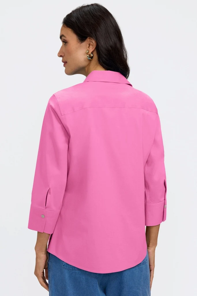Mary No Iron Stretch 3/4 Sleeve Shirt - Image 8