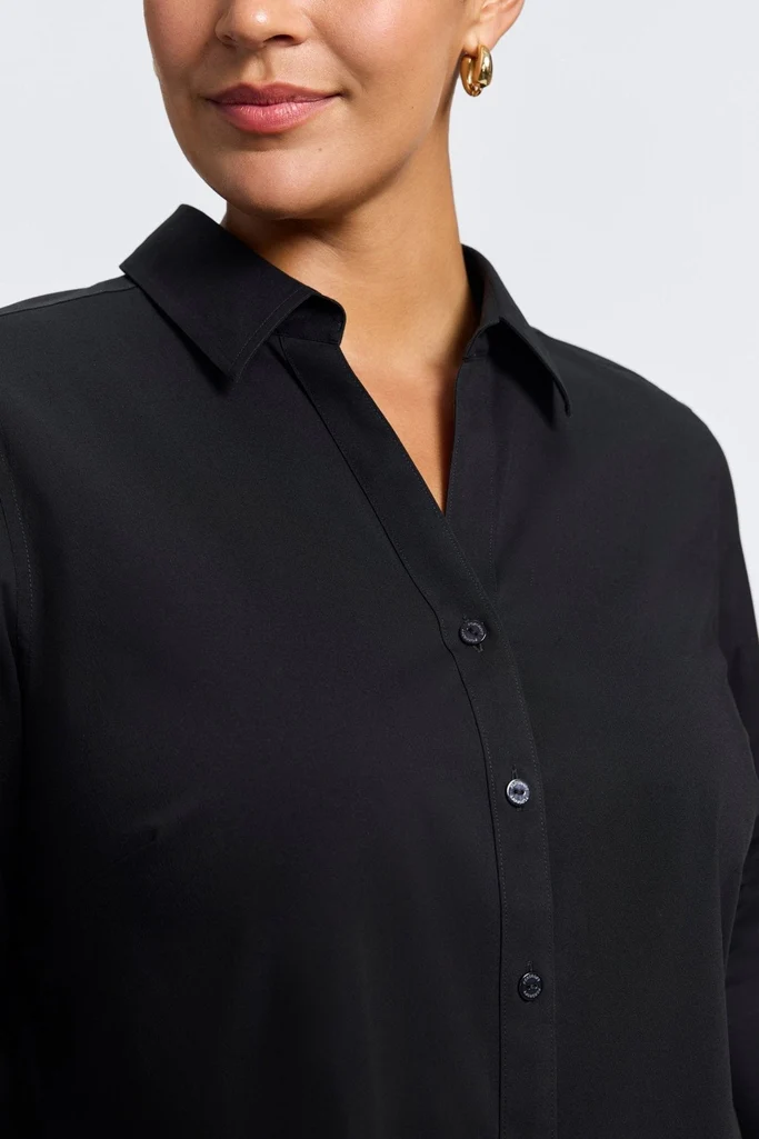 Mary Plus No Iron Stretch 3/4 Sleeve Shirt - Image 30