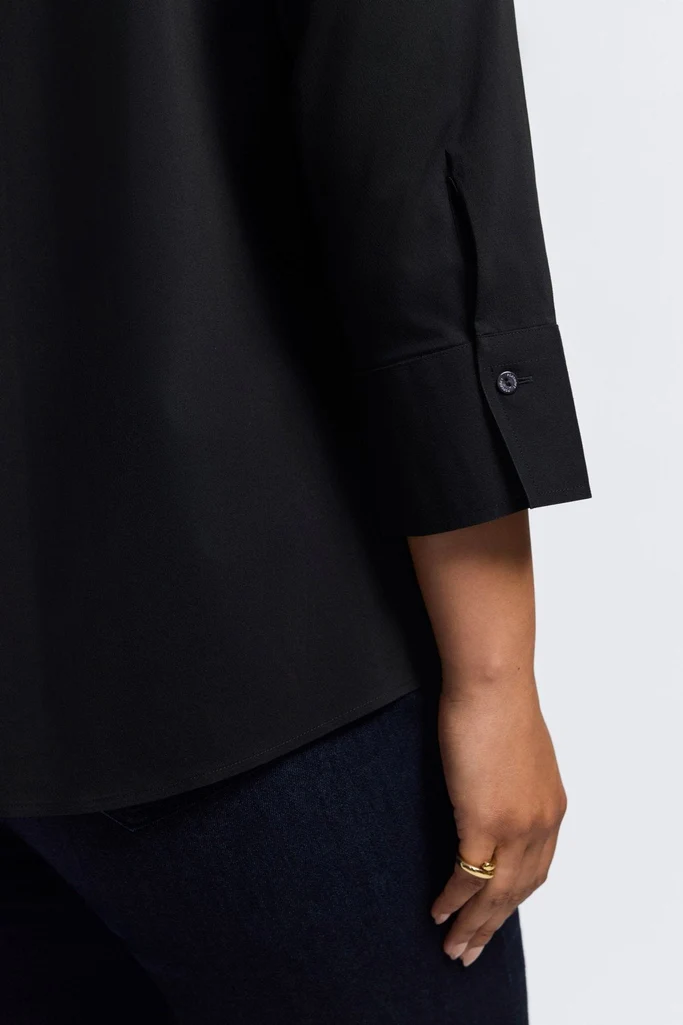 Mary Plus No Iron Stretch 3/4 Sleeve Shirt - Image 31