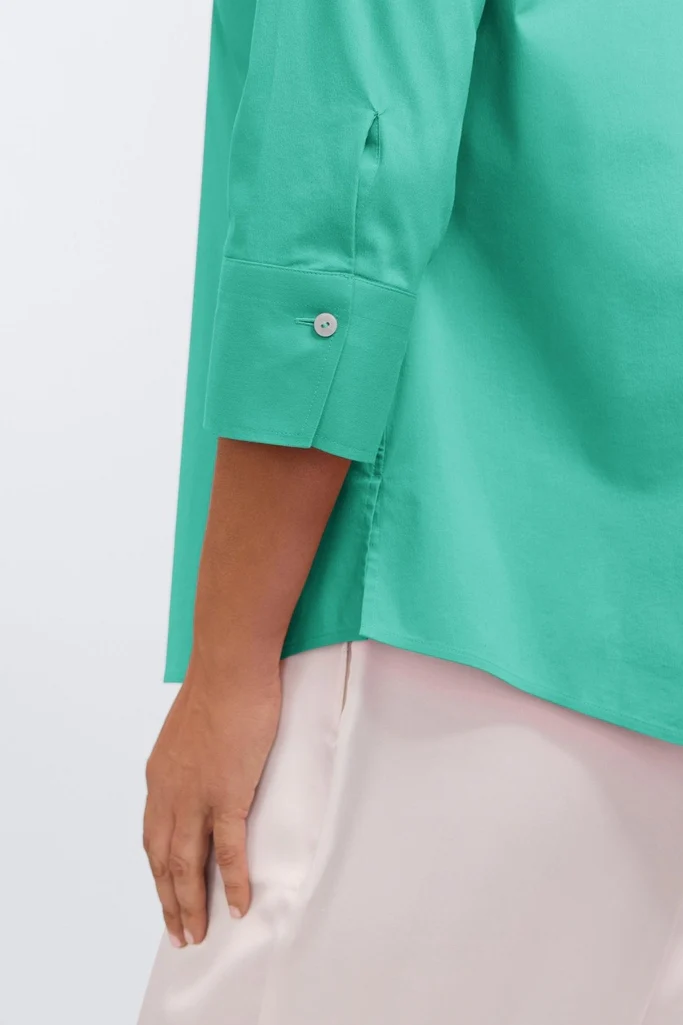 Mary Plus No Iron Stretch 3/4 Sleeve Shirt - Image 7