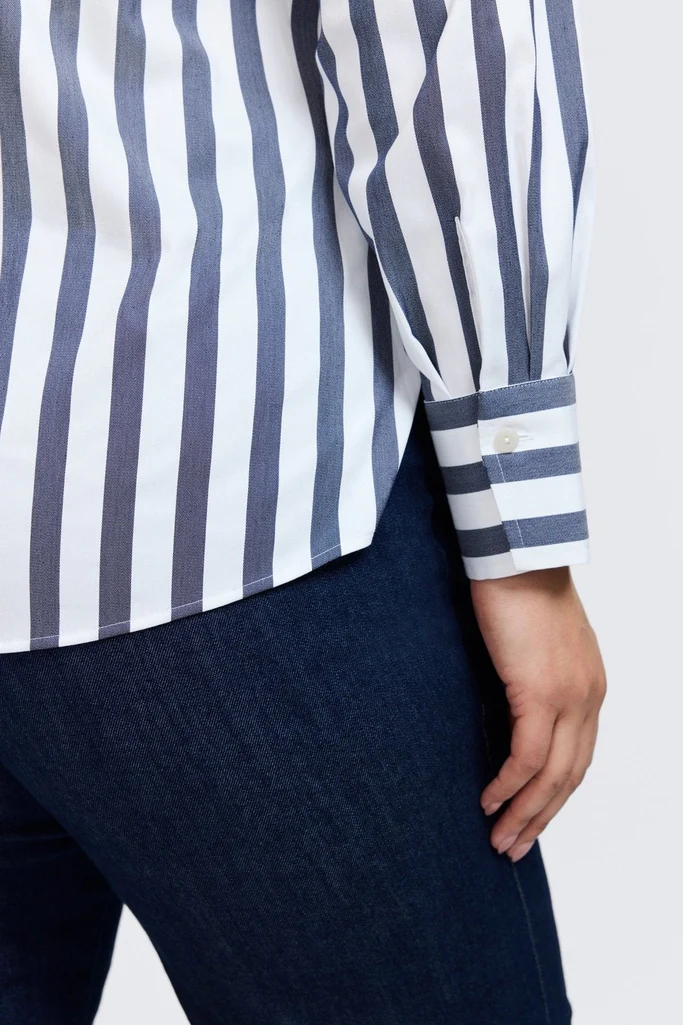 Mary Plus Springtime Stripe Long Sleeve Shirt - Image 12