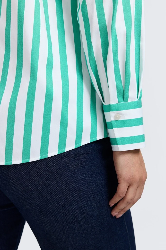 Mary Plus Springtime Stripe Long Sleeve Shirt - Image 3