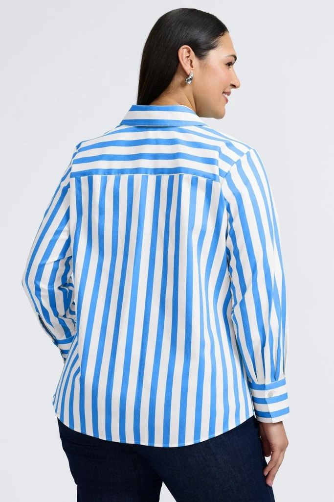 Mary Plus Springtime Stripe Long Sleeve Shirt - Image 8
