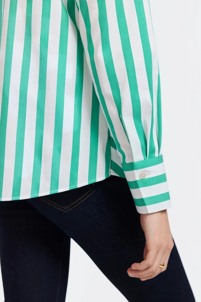 Mary Springtime Stripe Long Sleeve Shirt - Image 11