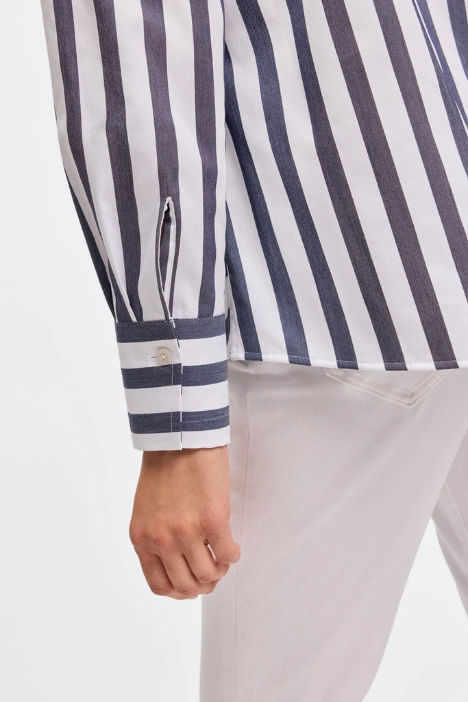 Mary Springtime Stripe Long Sleeve Shirt - Image 7
