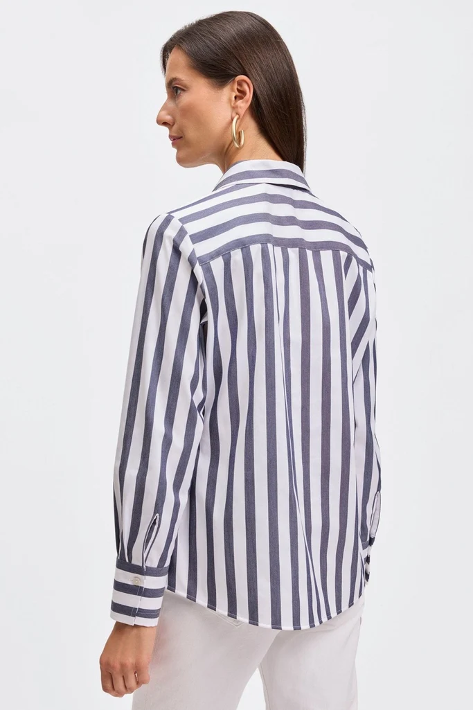 Mary Springtime Stripe Long Sleeve Shirt - Image 8