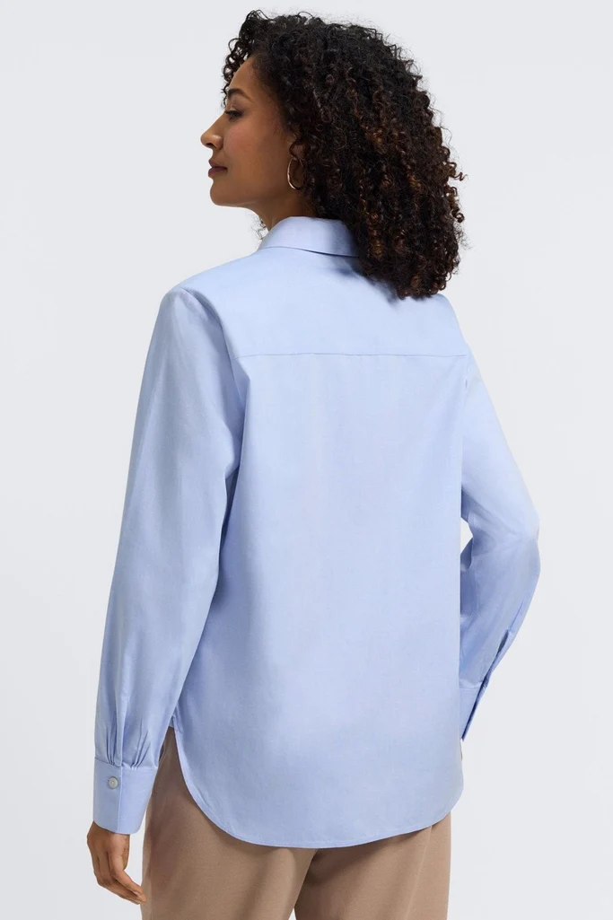 Meghan No Iron Pinpoint Long Sleeve Shirt - Image 24