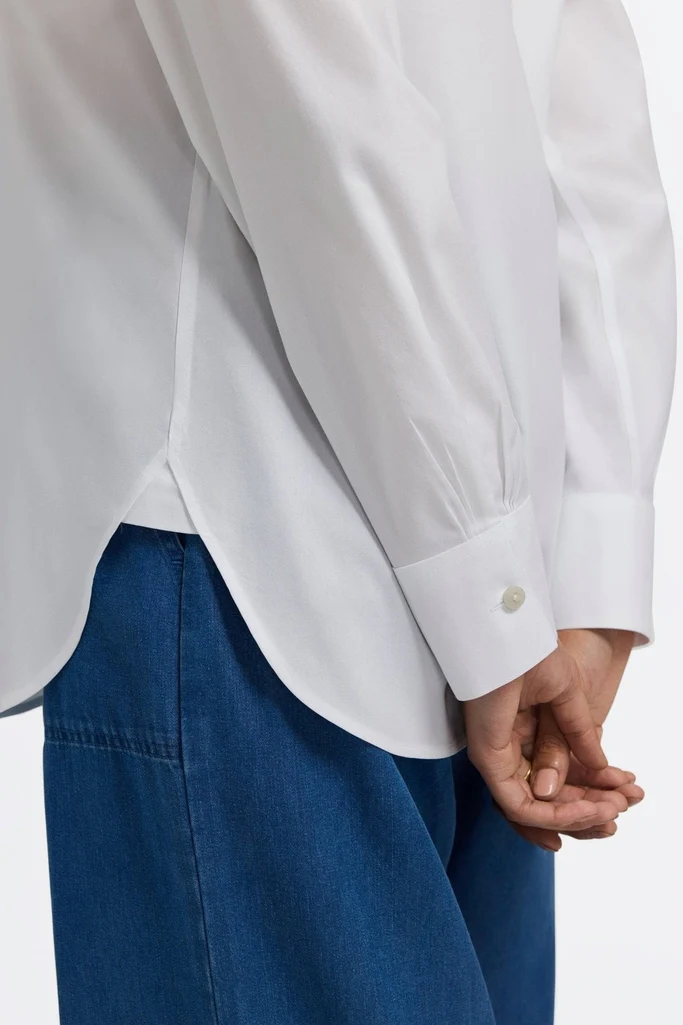Meghan No Iron Pinpoint Long Sleeve Shirt - Image 3