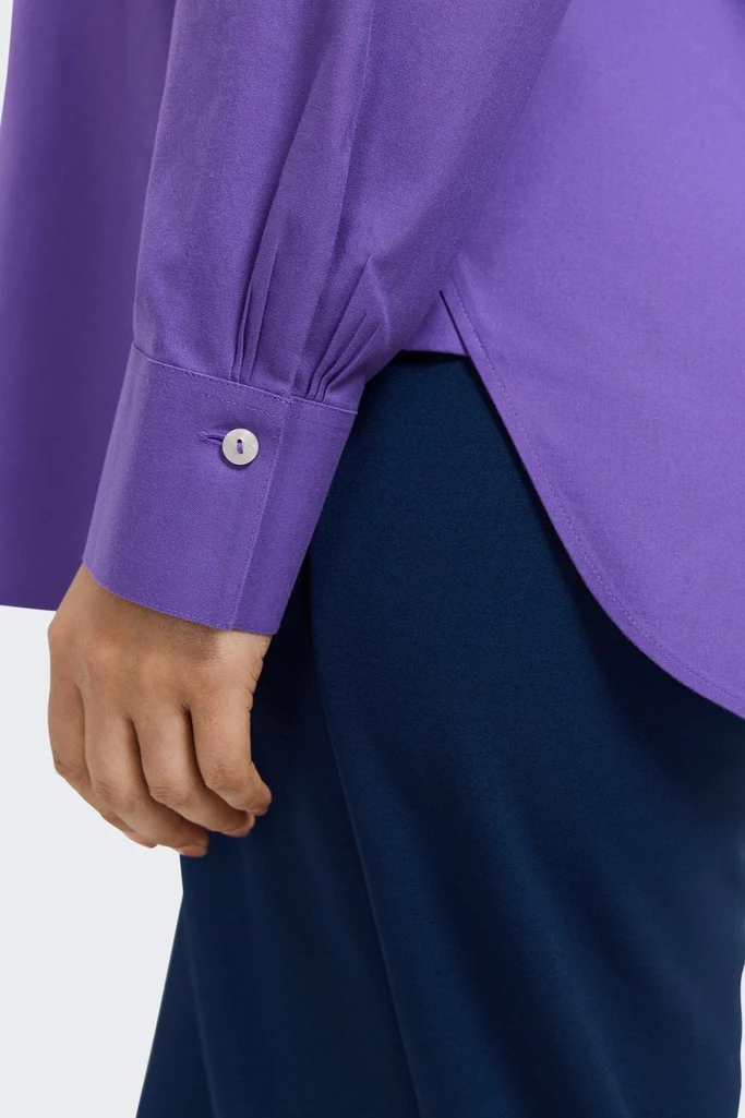 Meghan Plus No Iron Pinpoint Long Sleeve Shirt - Image 12
