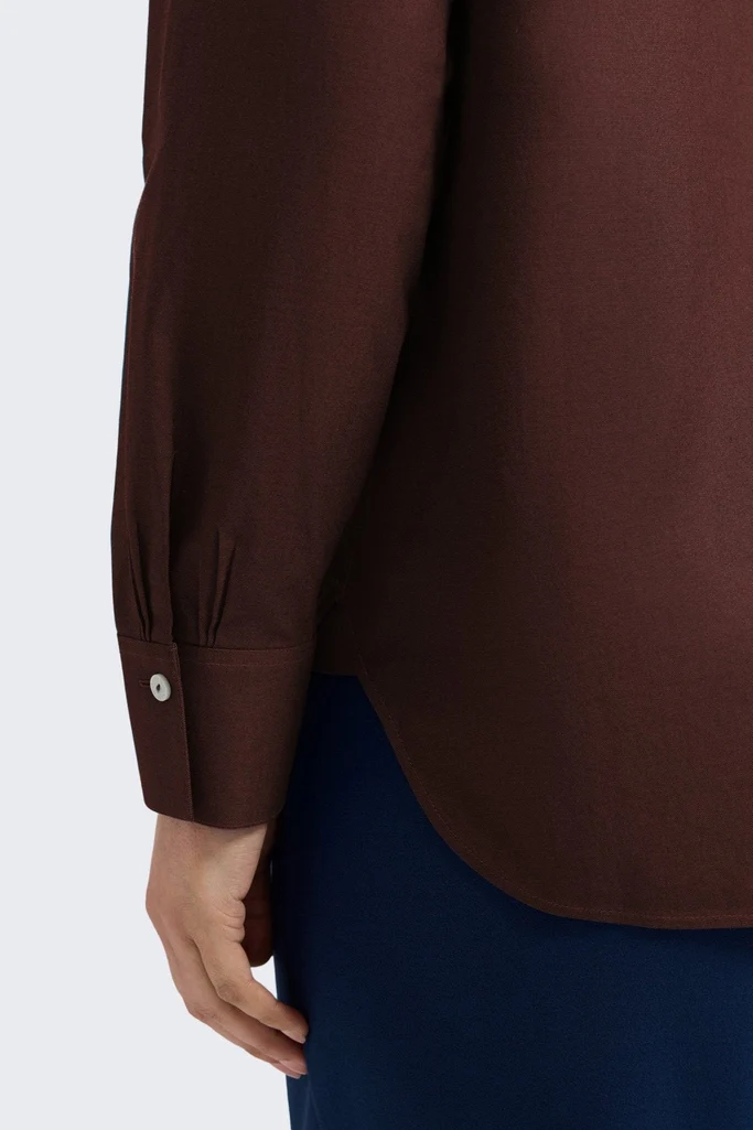 Meghan Plus No Iron Pinpoint Long Sleeve Shirt - Image 9