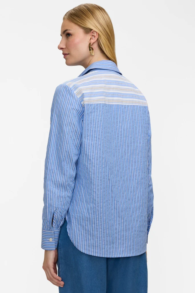 Meghan Pucker Colorblock Long Sleeve Shirt - Image 5
