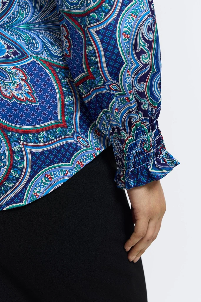 Olivia Plus Kaleidoscope Long Sleeve Shirt - Image 3