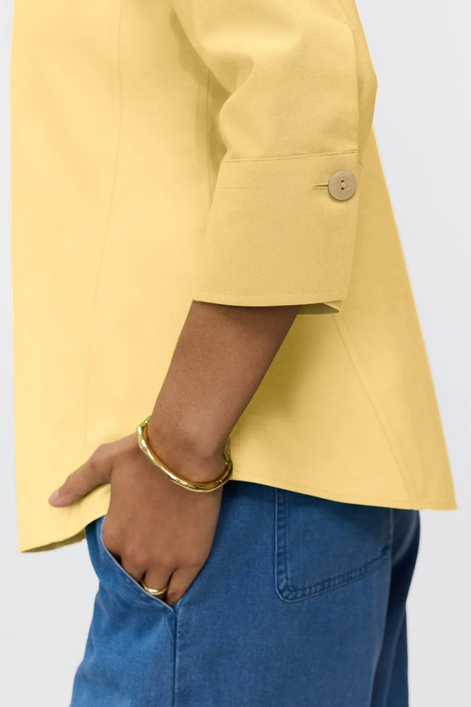 Paityn No Iron Pinpoint 3/4 Sleeve Shirt - Image 16