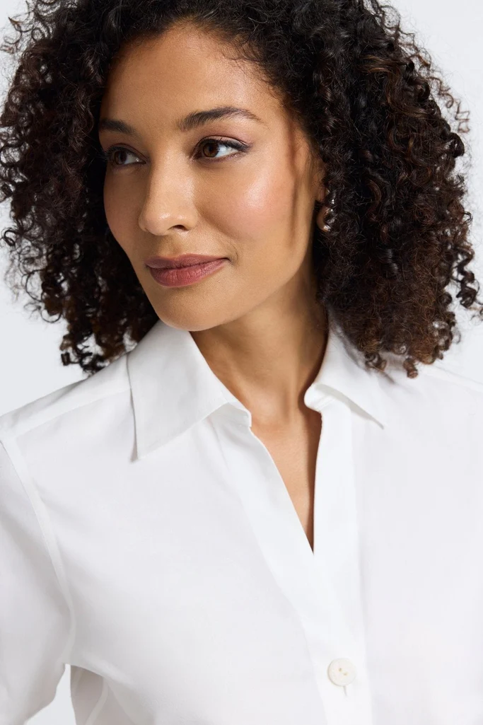 Paityn No Iron Pinpoint 3/4 Sleeve Shirt - Image 23
