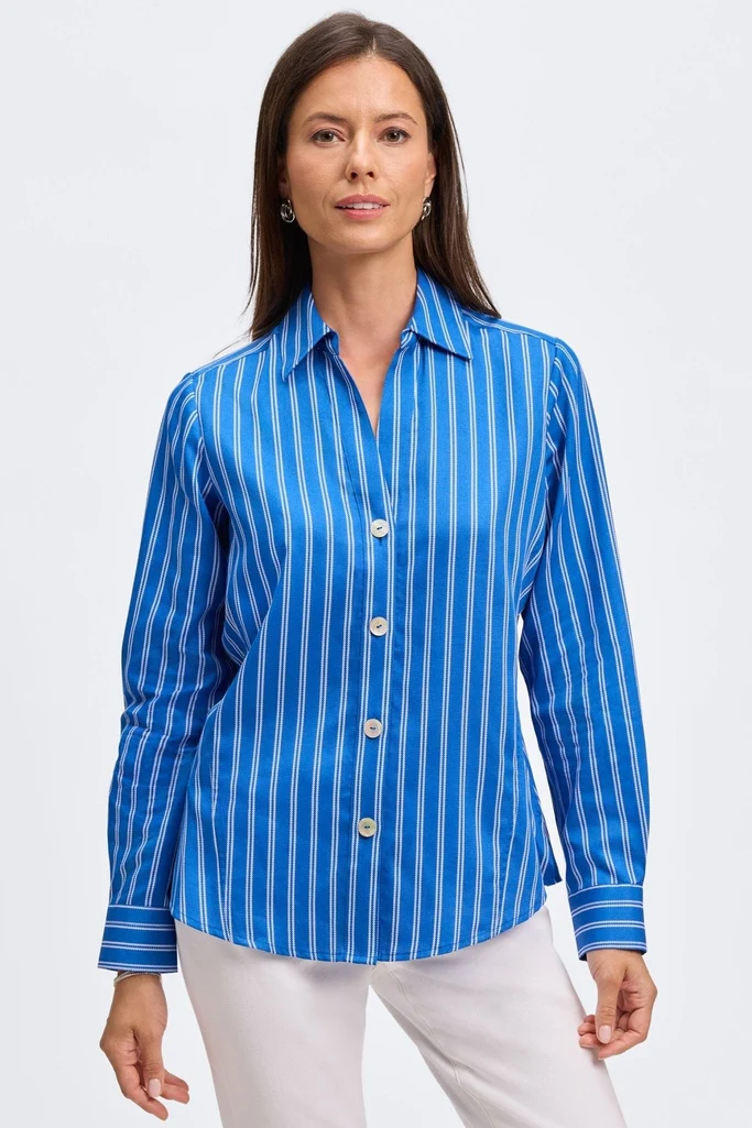 Paityn Rope Stripe Long Sleeve Shirt - Image 3