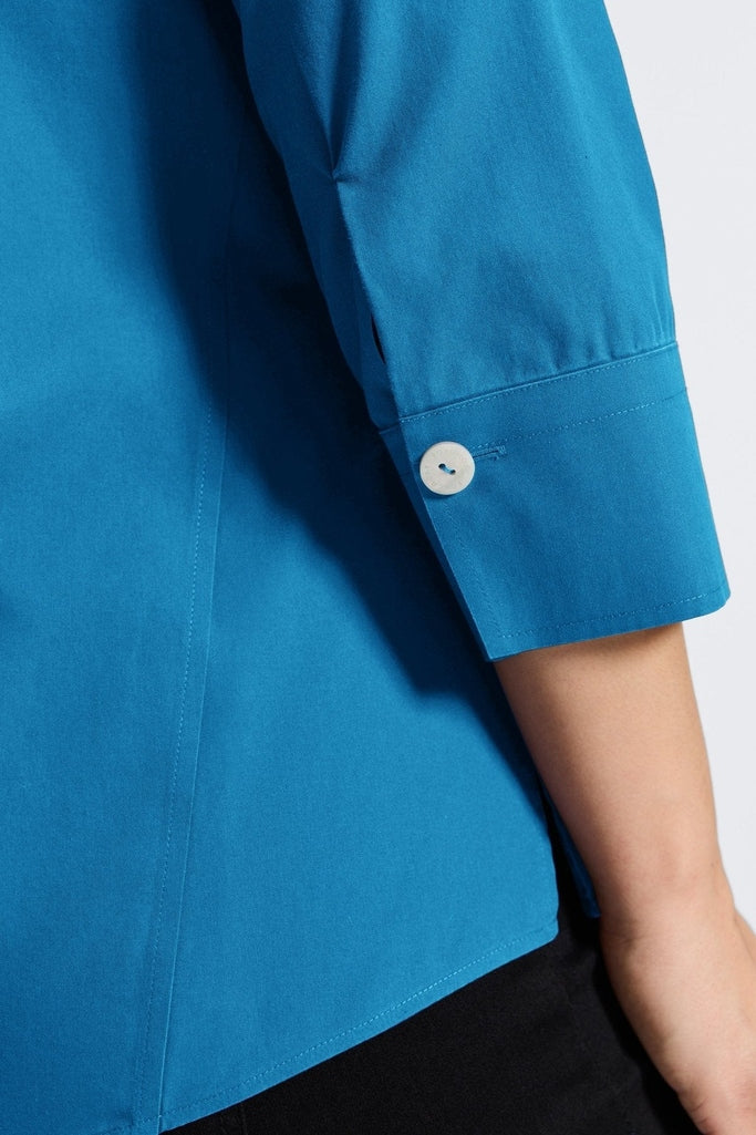 Paityn Plus No Iron Pinpoint 3/4 Sleeve Shirt - Image 22