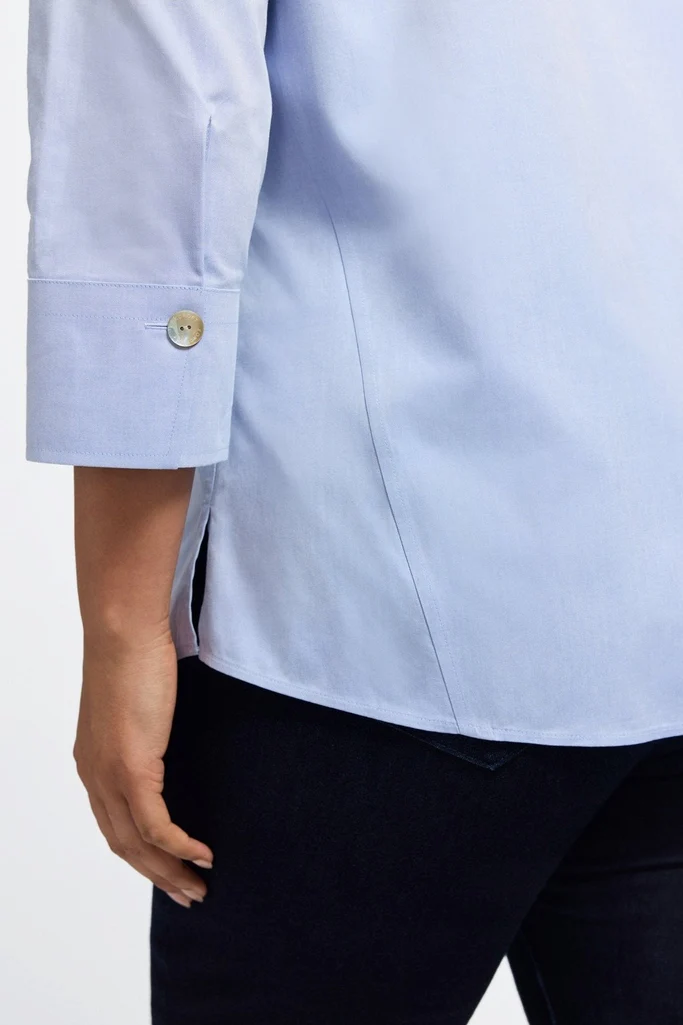 Paityn Plus No Iron Pinpoint 3/4 Sleeve Shirt - Image 26