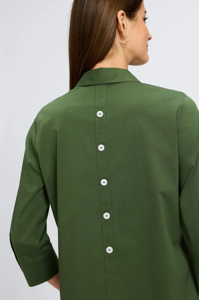 Pamela No Iron Stretch 3/4 Sleeve Tunic - Image 16